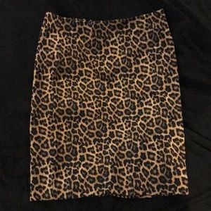 Michael Kors Cheetah Pencil Skirt